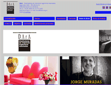 Tablet Screenshot of dara.org.ar